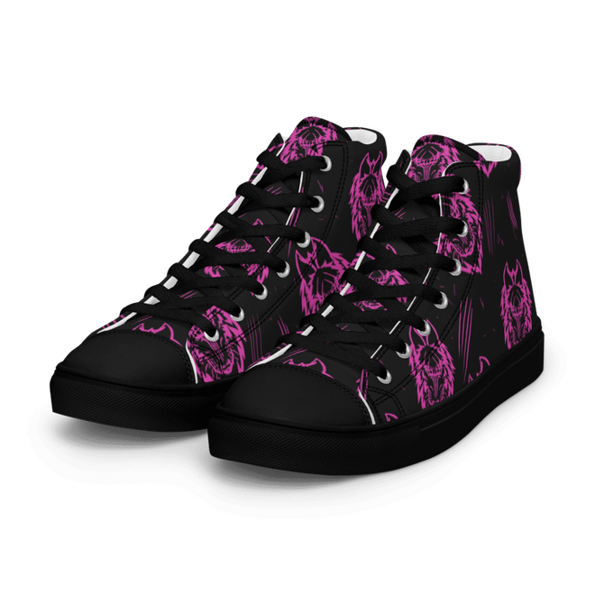 LycanHeart High Top Canvas Shoes